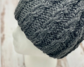 Breckenridge Braid | Knitting Pattern | Chunky Weight | Faux Cables | Beginner
