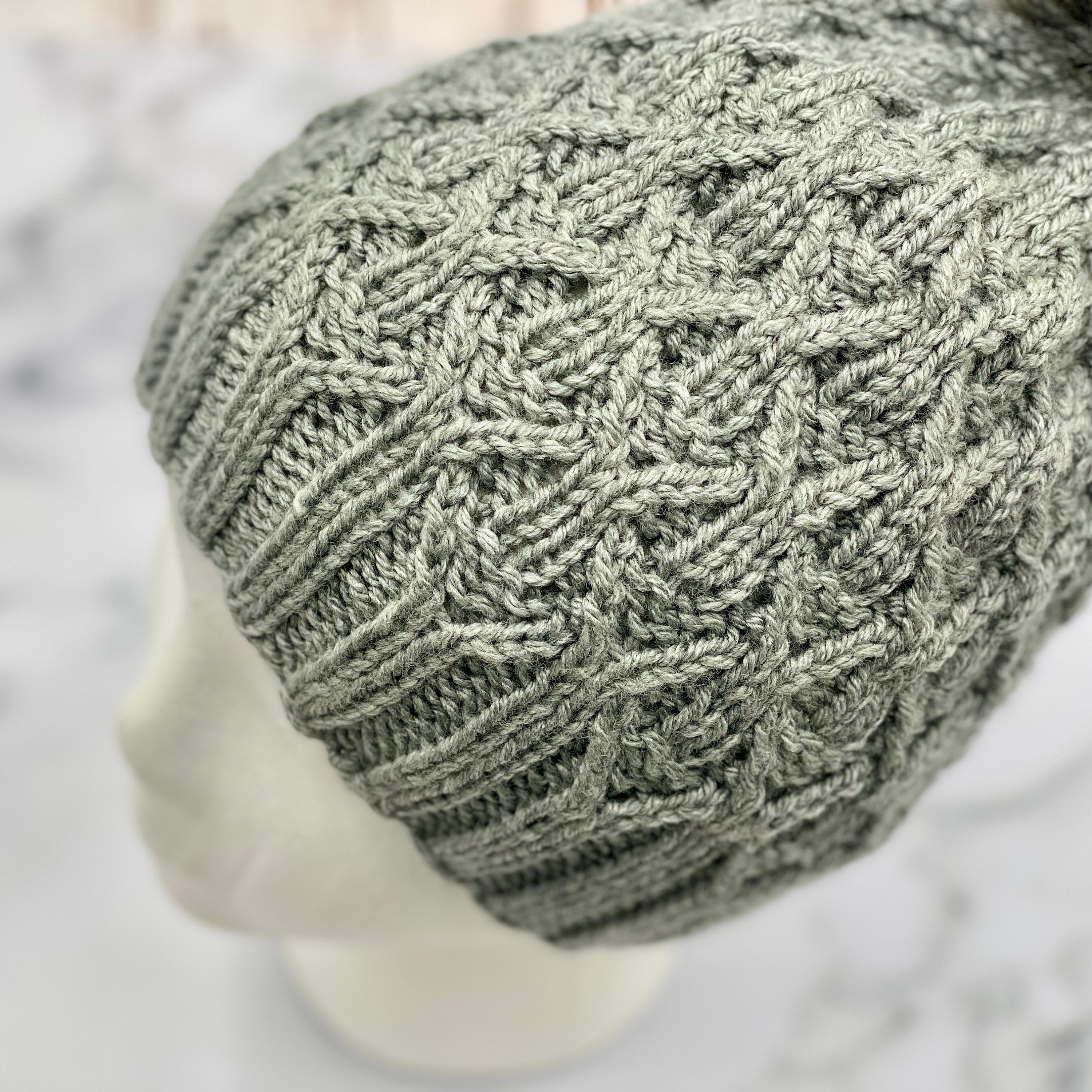 Pattern For Basic Toque Decision Tree Toque | Knitting Pattern | Cables | Beginner - Etsy