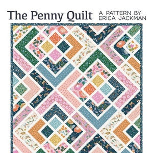 The Penny Quilt Pattern KTQ144  by Kitchen Table Quilting (baby, lap and twin sizes)