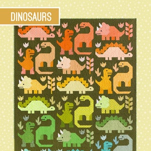 Dinosaurs Pattern by Elizabeth Hartman EH058