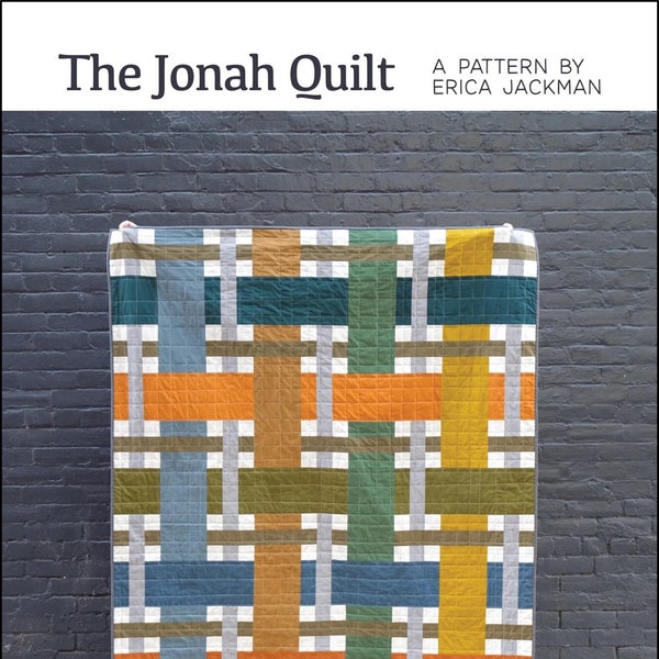 The Jonah Quilt Pattern KTQ160  by Kitchen Table Quilting (baby, lap and twin sizes)