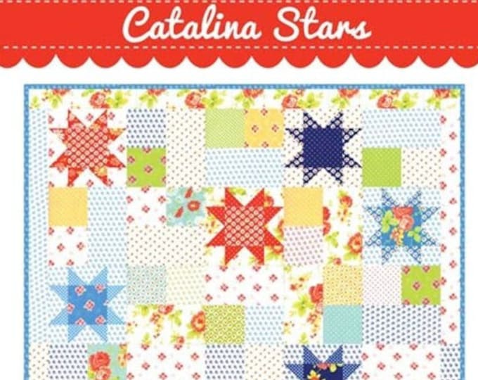 Catalina Stars Printed Quilt Pattern FTQ 1651 Only by Fig Tree Quilts ...
