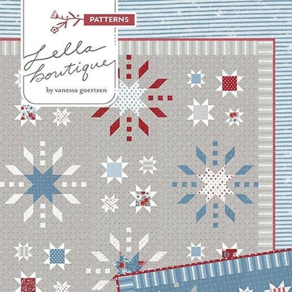 Grand Finale Printed Pattern by Vanessa Goertzen for Lella Boutique  LB 224