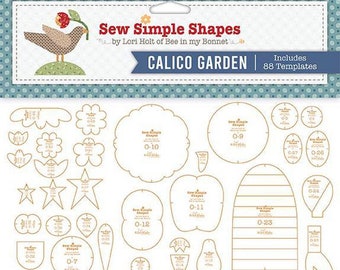 Calico Garden Sew Simple Shapes ST-28240 includes 88 templates