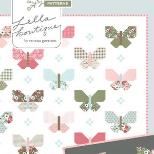 Flutter by Vanessa Goertzen for Lella Boutique, LB220 Finished Size 76&quot; x 83&quot;