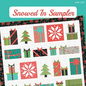 Snowed In Sampler ANK330 by Heather Peterson for Anka&#39;s Treasures