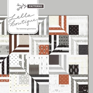 Fracture by Vanessa Goertzen for Lella Boutique, LB195 Finished Size 60&quot; x 72&quot;