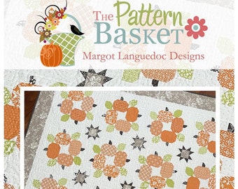 Autumn Spice  by The Pattern Basket, Margot Designs   Paper Pattern ONLY 56 1/2 x 56 1/2