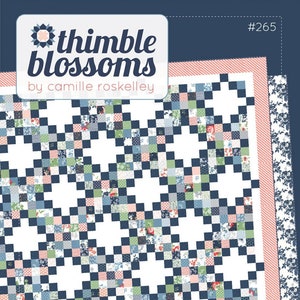 Nesting Quilt Pattern Paper only by Camille Roskelley for Thimble Blossoms 80" x 80" TBL265