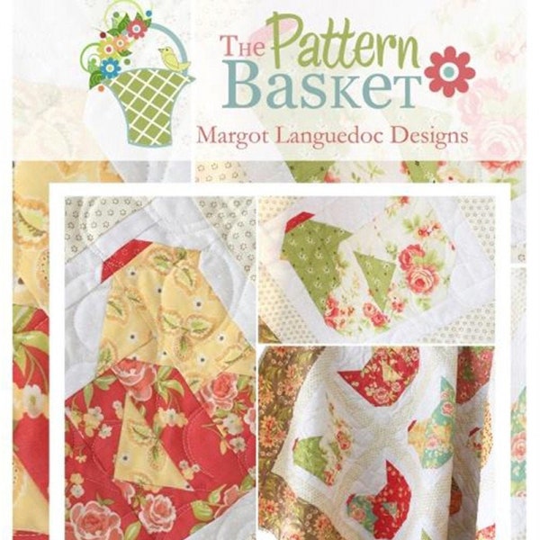 Nesting Quilt Pattern TPB1802 by The Pattern Basket, Margot Designs  Paper Pattern ONLY