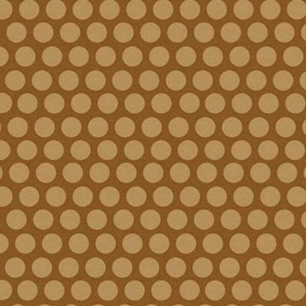 Rover Dots in Brown Tonal Polka Dot Cotton Quilt Fabric - C5214-BROWN - Bella Blvd for Riley Blake Designs Fabrics