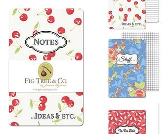 Fruit Cocktail Journals 3 notebooks