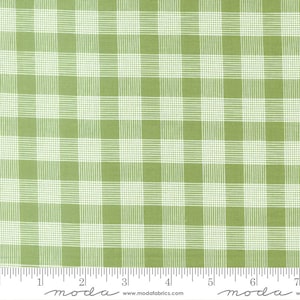 Bountiful Blooms Plaid Fern Yardage 37665-19 by Sherri and Chelsi Sold in 1/2 yard increments cut continuously