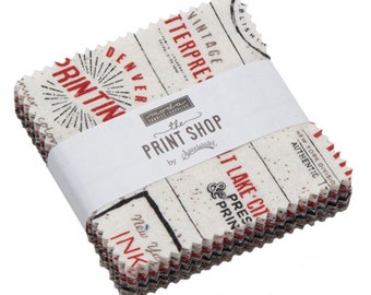 The Print Shop Mini Charm 2.5"  Bin 21