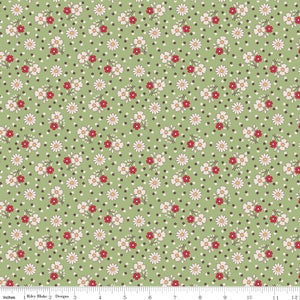 Mercantile Yesterday Lettuce Yardage C14401-Lettuce by Lori Holt of Bee in my Bonnet for Riley Blake Designs Sold in 1/2 yard increments