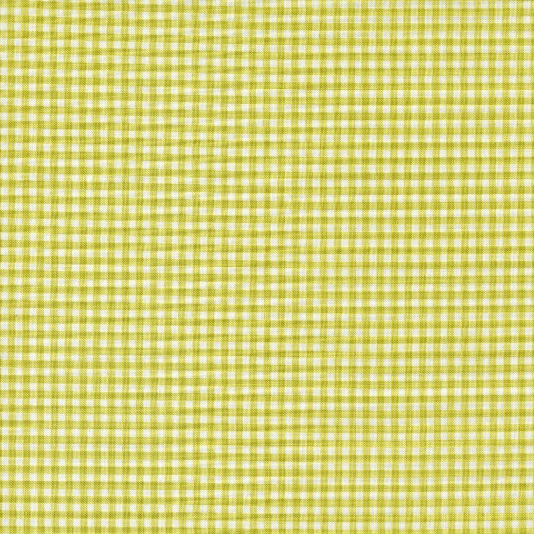 Shine Gingham Grass Yardage 55676-16 by Sweetwater for Moda Fabrics ...