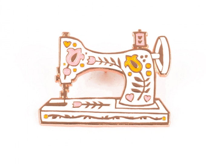Vintage Sewing Machine Enamel Pin MVEP0683 Etsy