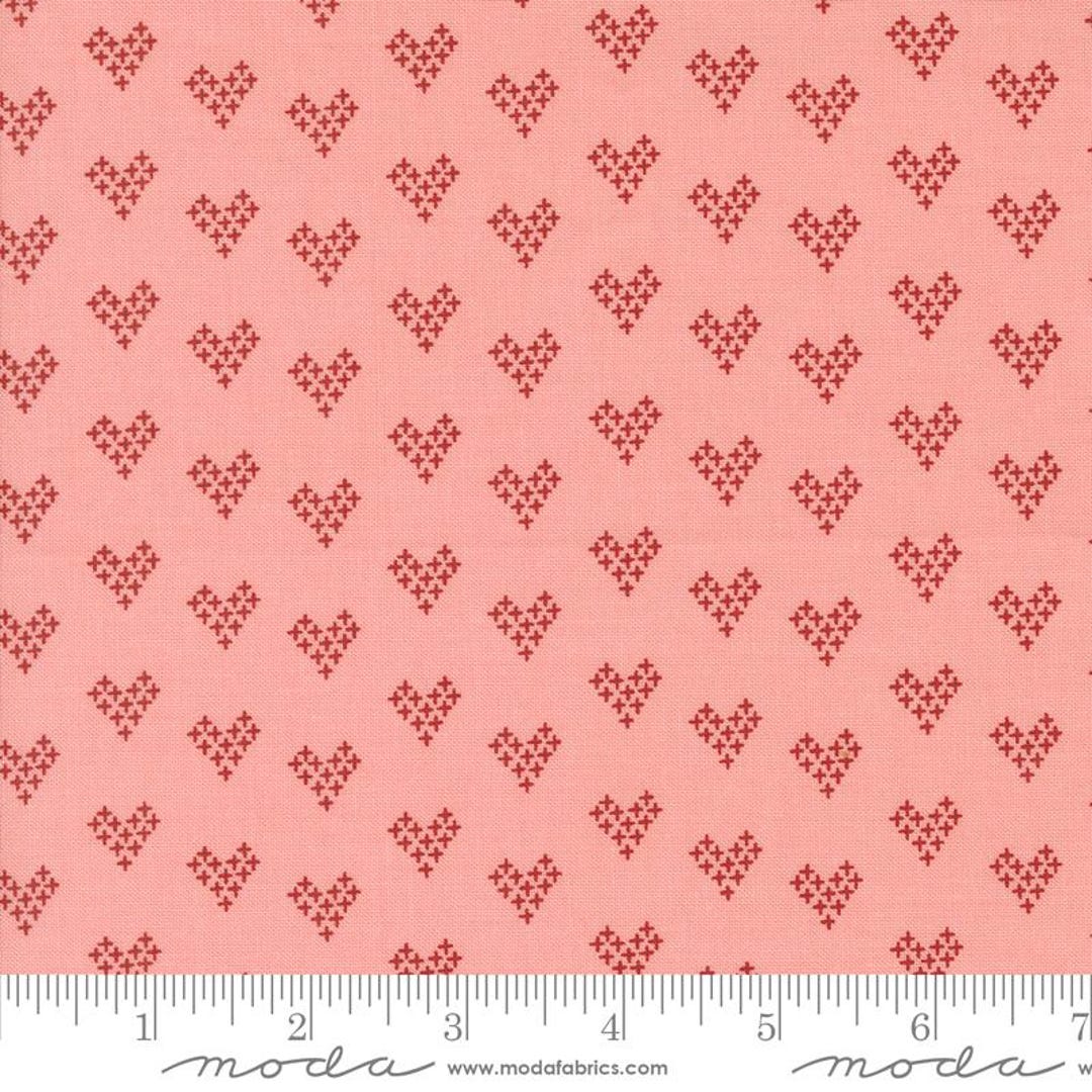 Threads Collection By Moda Threads Love Pink 55687-22 Yardage by Sweetwater for Moda Fabrics Sold ...