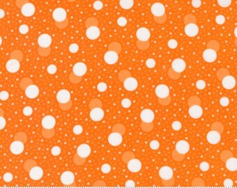 Too Cute to Spook Double Trouble in Orange Pumpkin by Me & My Sisters Designs for Moda Fabrics 22424-13