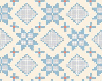 Winterglow Star Geometrics in Celestial RS5106 11 by Ruby Star for Moda Fabrics