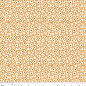 Flea Market Daisy Yellow C10219 by Lori Holt for Riley Blake Sold in 1/2 yard increments.