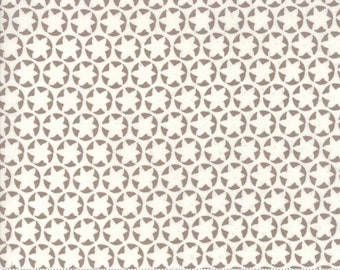 End of Bolt 27 inches - The Print Shop Cream and Clay Watermark Yardage  by Sweetwater for Moda 5743-22 EOB 1695