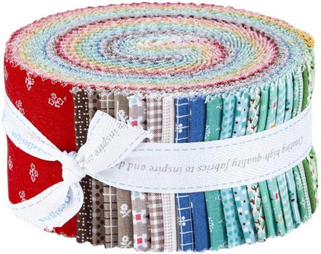 Prim 2 1/2" Rolie Polie for Riley Blake Designs Includes 40 Pieces RP ...