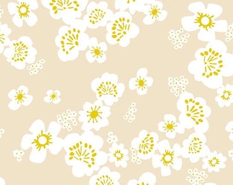Paper Cuts 2 Hana Florals Retro Hawaiian Yardage RS1110-11 by Rashida Coleman-Hale Sold in 1/2 yard increments cut continuously