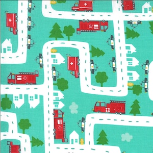 End of Bolt 36 inches - On the Go Five Alarm Jet Stream 20723-12 by Stacy Iest Hsu for Moda Fabrics EOB-2140