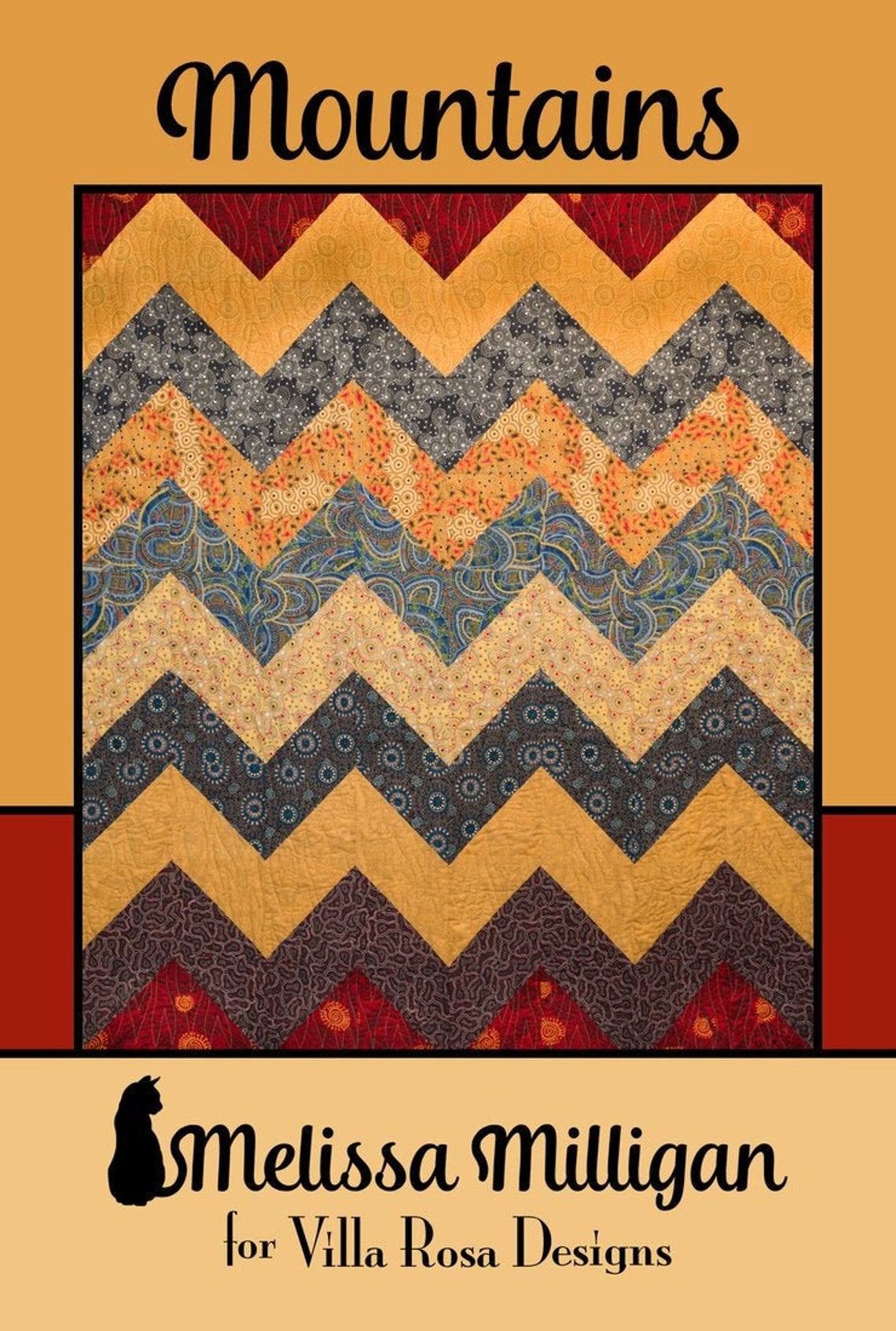 Mountains Quilt Pattern by Villa Rosa Designs 56 X Etsy UK