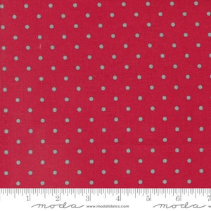 My Summer House Dottie Dot Rose 3046-16 by Bunny Hill Designs For Moda Fabrics Sold in Half Yard Increments cut Continuously