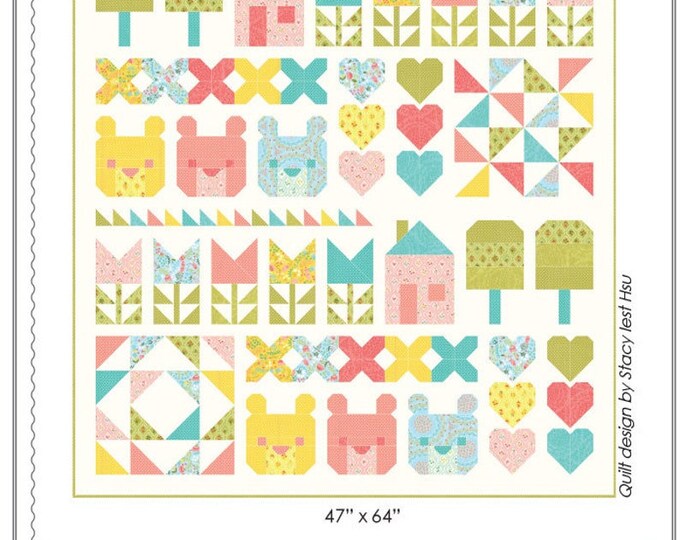 The Three Bears Quilt Pattern by Stacy Iest Hsu 47 X Etsy