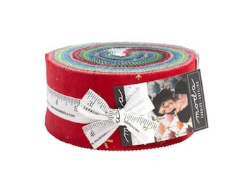 Ombre Flurries Jelly Roll 10874JRM by V & Co for Moda Fabrics