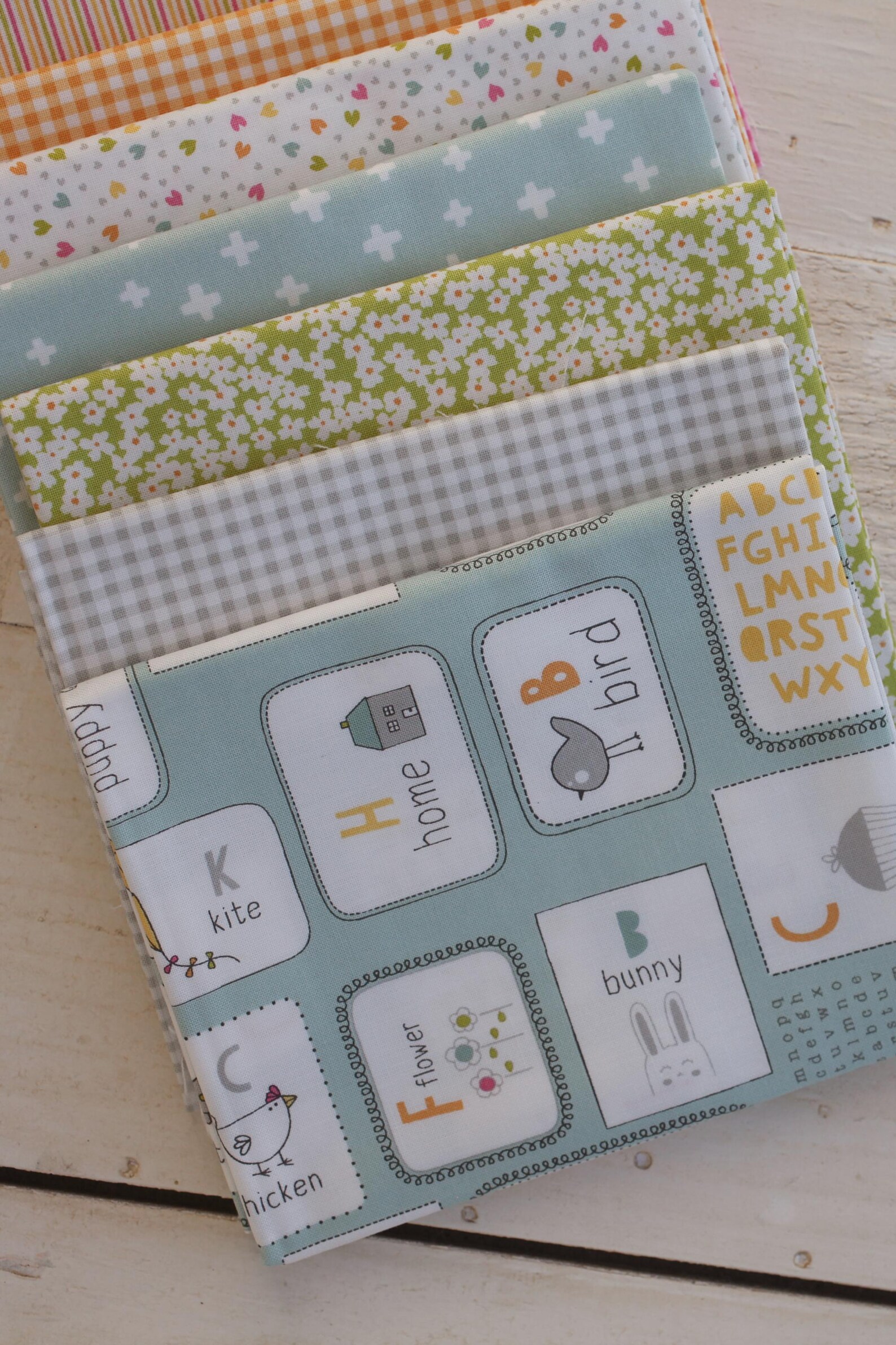 Shine Flashcards Sky Yardage 55670-22 by Sweetwater for Moda Fabrics ...