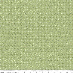 Home Town Lettuce Hardman Yardage C13587-Lettuce by Lori Holt for Riley Blake Designs Sold in 1/2 yard increments