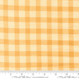 Bountiful Blooms Plaid Golden Yardage 37665-12 by Sherri and Chelsi Sold in 1/2 yard increments cut continiously