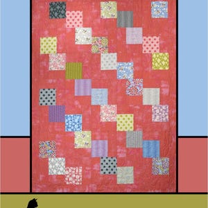 Cascade Quilt Pattern by Villa Rosa Designs 40" x 54"