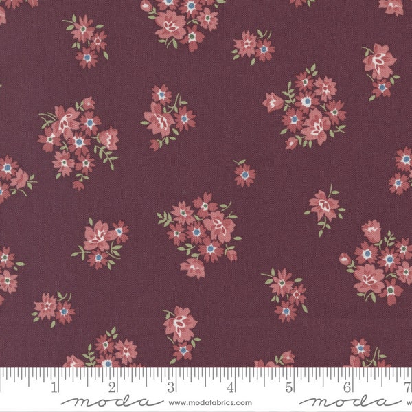 Sunnyside Fresh Cuts Mulberry 55288-21 by Camille Roskelly for Moda Fabrics