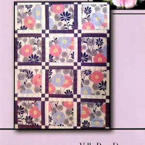 Angel Face Quilt pattern by Villa Rosa Designs 38 x 50