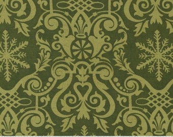 Peppermint Bark Glacier in Pine 30691-19 by Basic Grey for Moda Fabrics