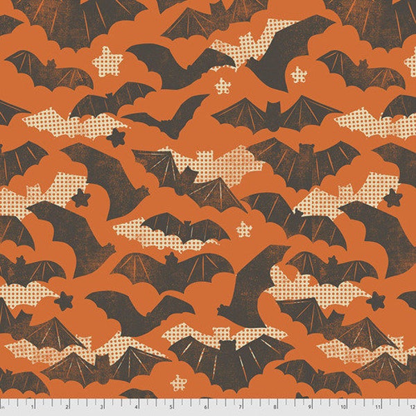 Gone Batty - Orange Yardage PWMA007.XORANGE by  Maude  Asbury