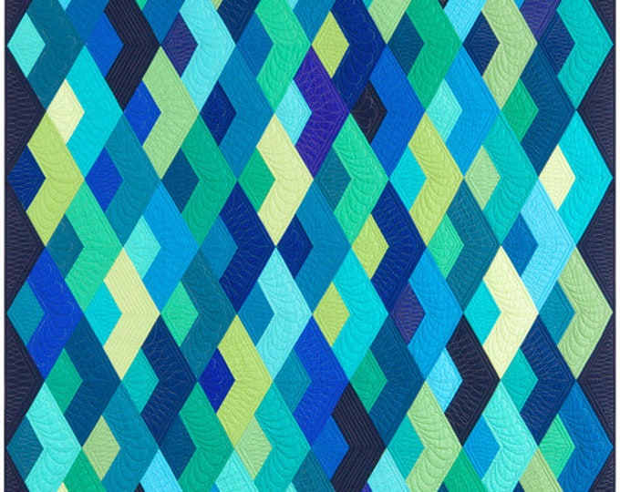 Boomerang Quilt Pattern ONLY by Jaybird Quilts in 5 Sizes JBQ154 Etsy