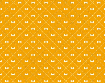 Rover Bone in Orange Cotton Quilt Fabric - C5212-Orange - Bella Blvd for Riley Blake Designs Fabrics