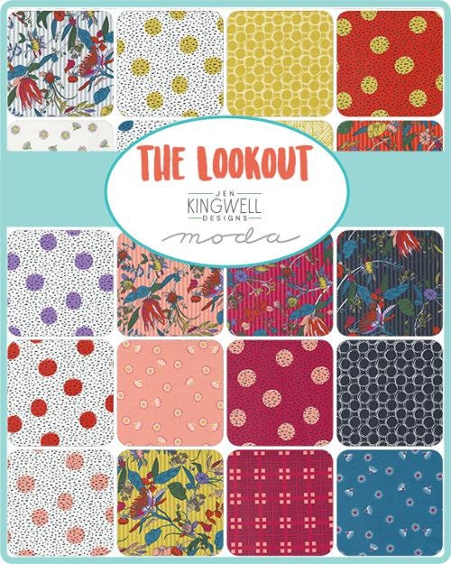 Jen Kingwell Fabric the Lookout 16 Piece Fat Quarter Bundle 