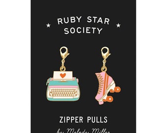 Melody Zipper Pulls 2ct RS7038 Ruby Star Society
