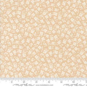 Dainty Meadow Tossed Petals Wheat 31745-12 by Heather Briggs of My Sew Quilty Life Sold in 1/2 yard increments