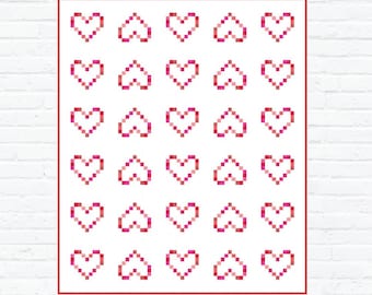 Always & Forever # GGT0744  By Amber Johnson of Gigi's Thimble Printed Pattern Only