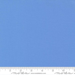 Moda Bella Solids 30&#39;s Blue Yardage 9900-25 Sold in 1/2 yard increments