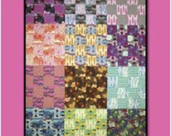 Soul Mate Quilt Pattern Villa Rosa Designs Finished 54 X 72 Etsy