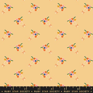 Food Group Bouquet Butternut Yardage RS5041-12  for Ruby Star Society